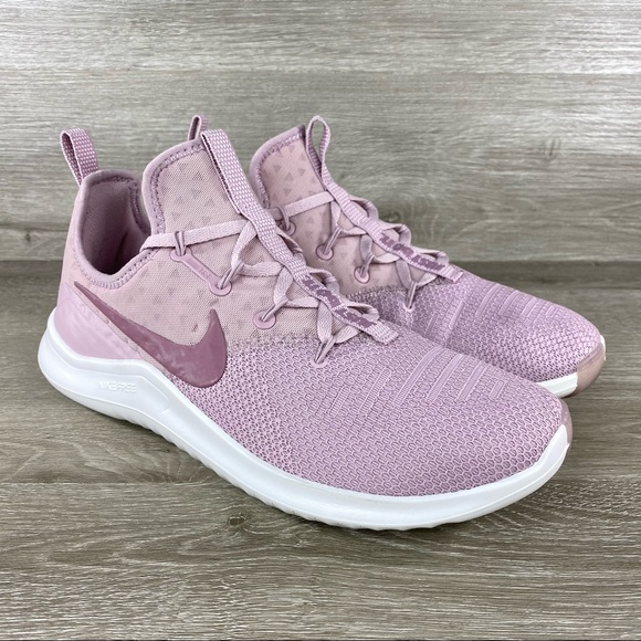 Nike Shoes - Nike Womens Free TR 8 Training Shoes Plum Chalk Pink 942888-501 Size 8.5